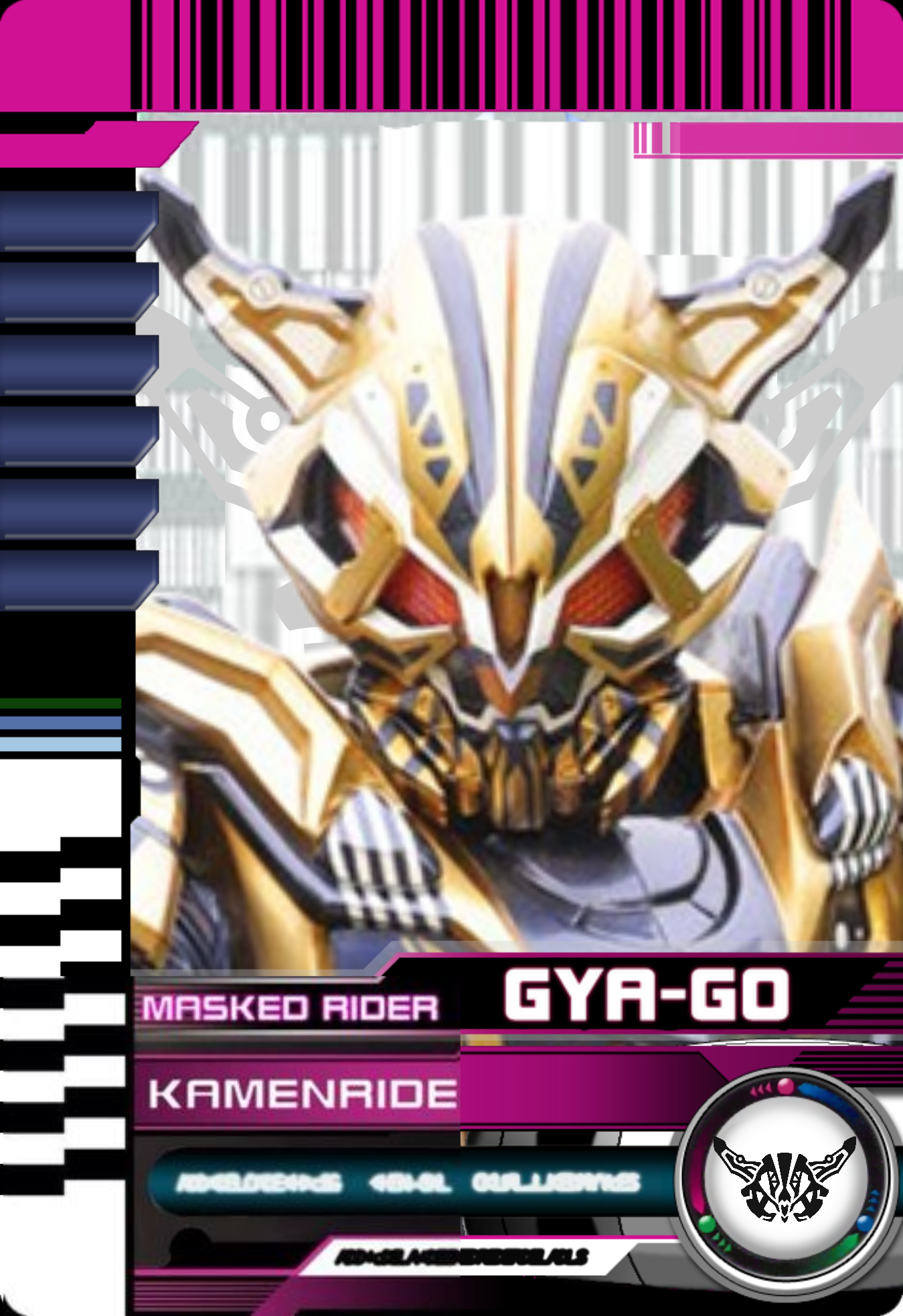 Kamen Rider Gya-go Rider Card by AlbinoJoker4 on DeviantArt