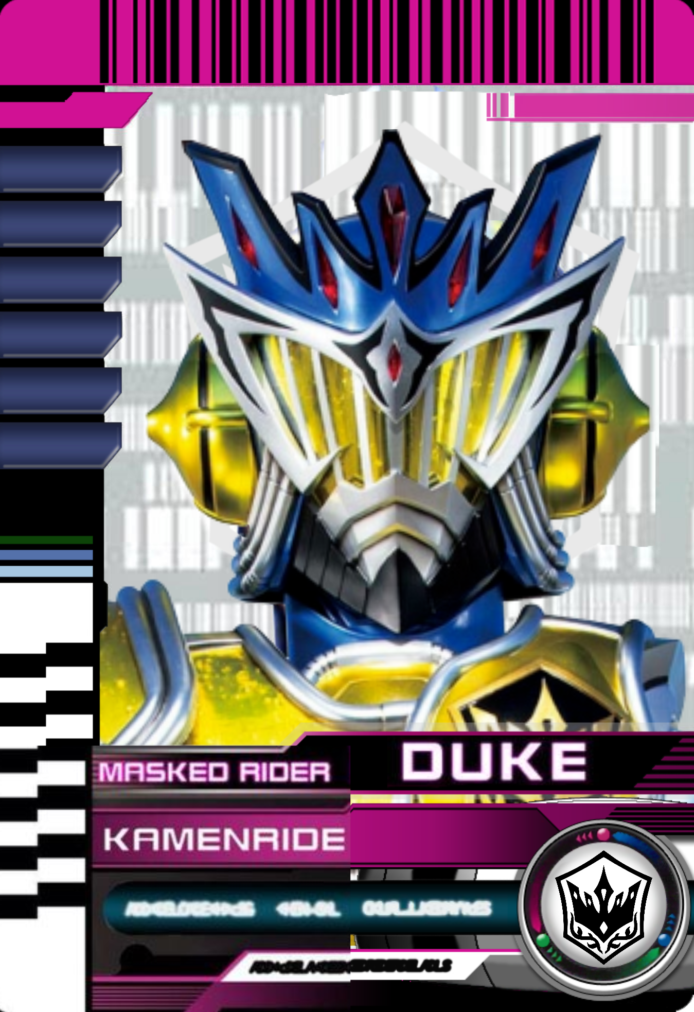 Kamen Rider Duke Rider Card by AlbinoJoker4 on DeviantArt