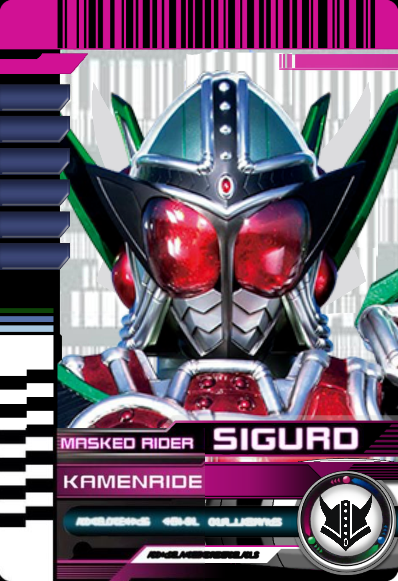 Scared Rider Card Kamen Rider Sigurd Rider Card by AlbinoJoker4 on DeviantArt