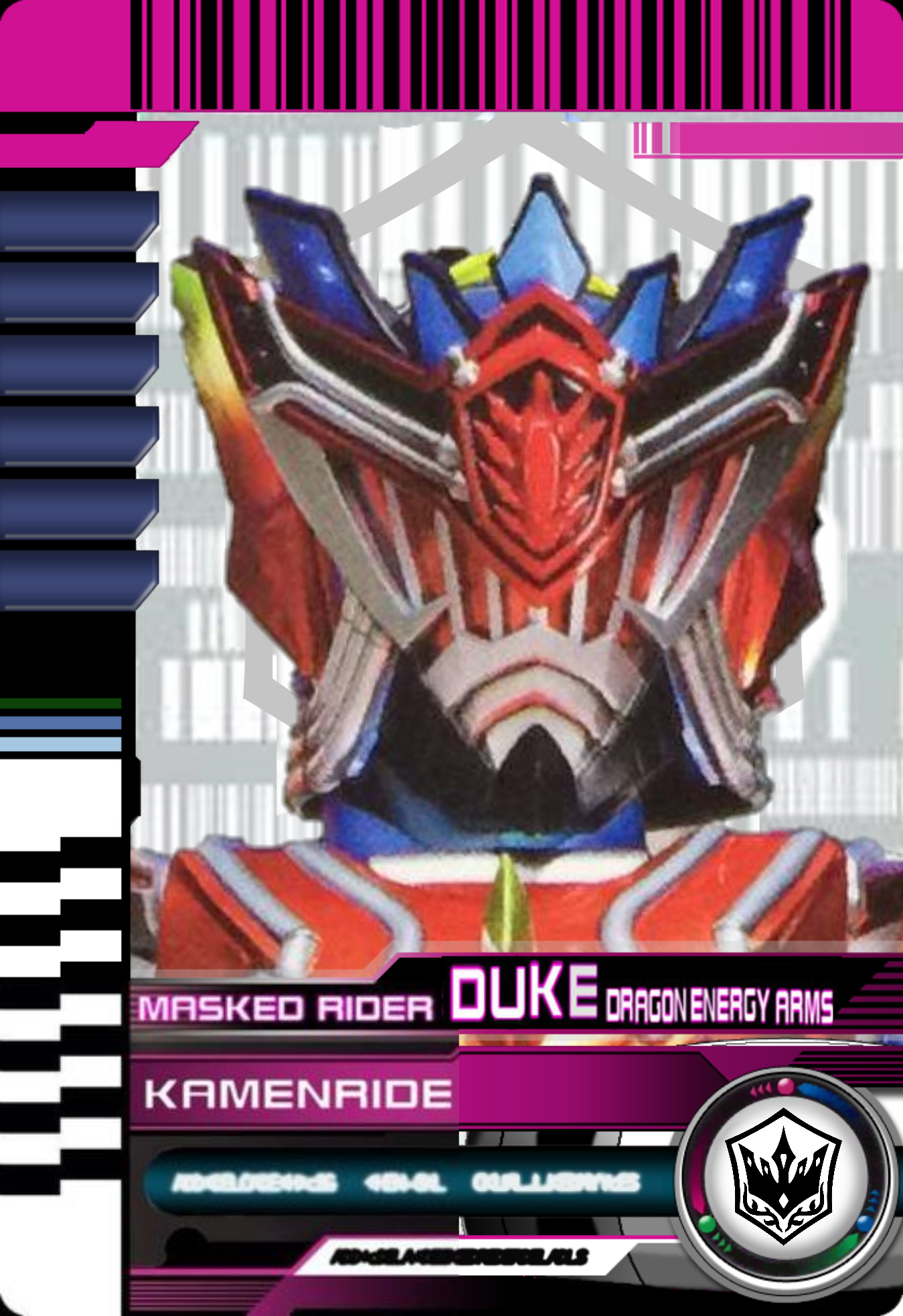 Duke Rider Drawing Kamen Rider Duke Dragon Energy Arms Rider Cards by AlbinoJoker4 on ...