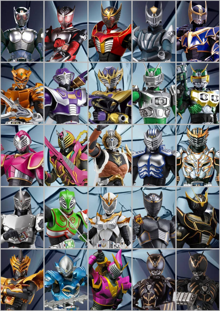 Ryuki All Rider Ryuki Riders by AlbinoJoker4 on DeviantArt
