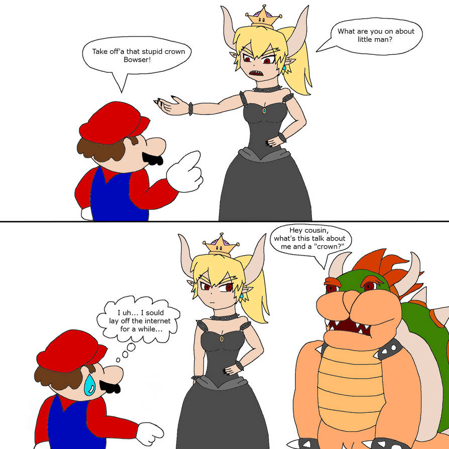 Bowsette Rescate The Real Bowsette by WillShackAttack on DeviantArt