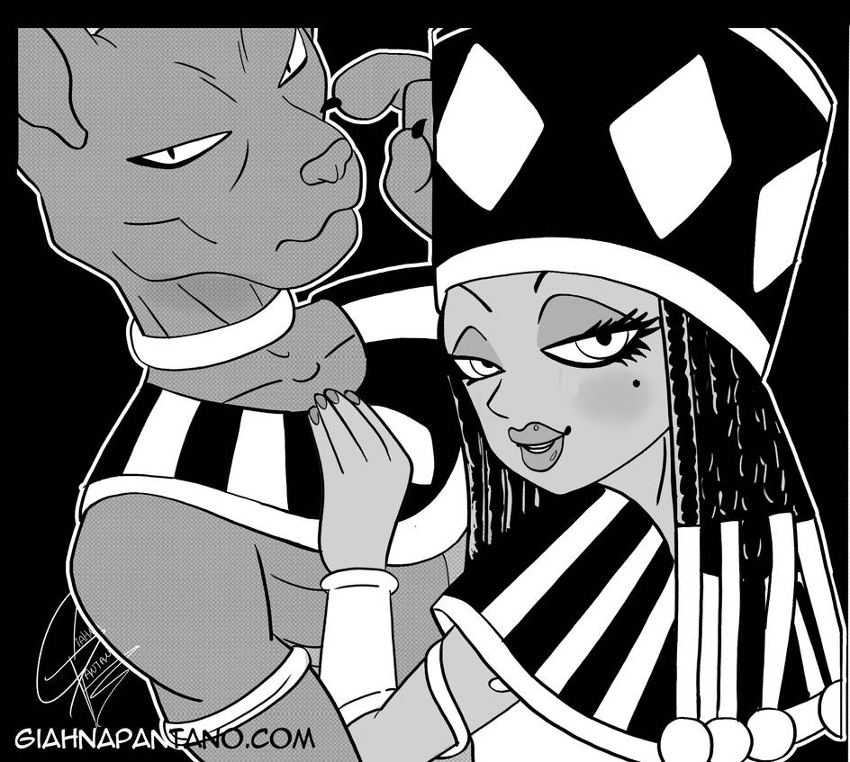 Shades Of Morning Beerus X Heles By Icecry On Deviantart