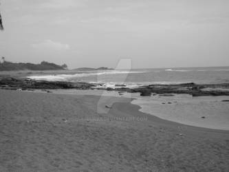 Black and White Beach