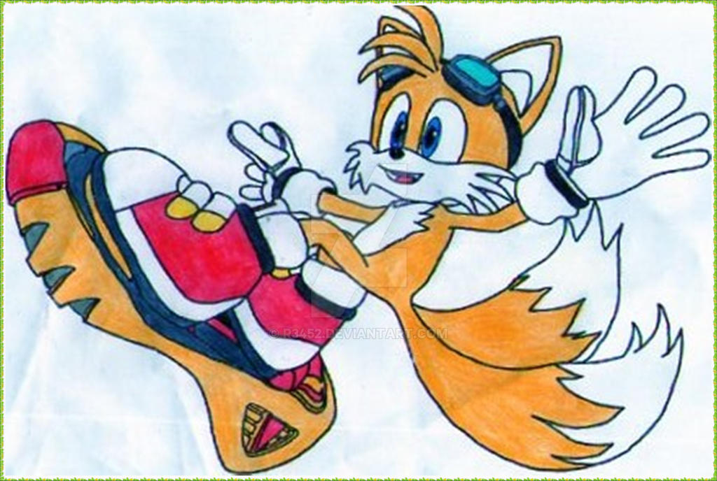 como desenhar o Tails do Sonic - how to draw sonic tails 