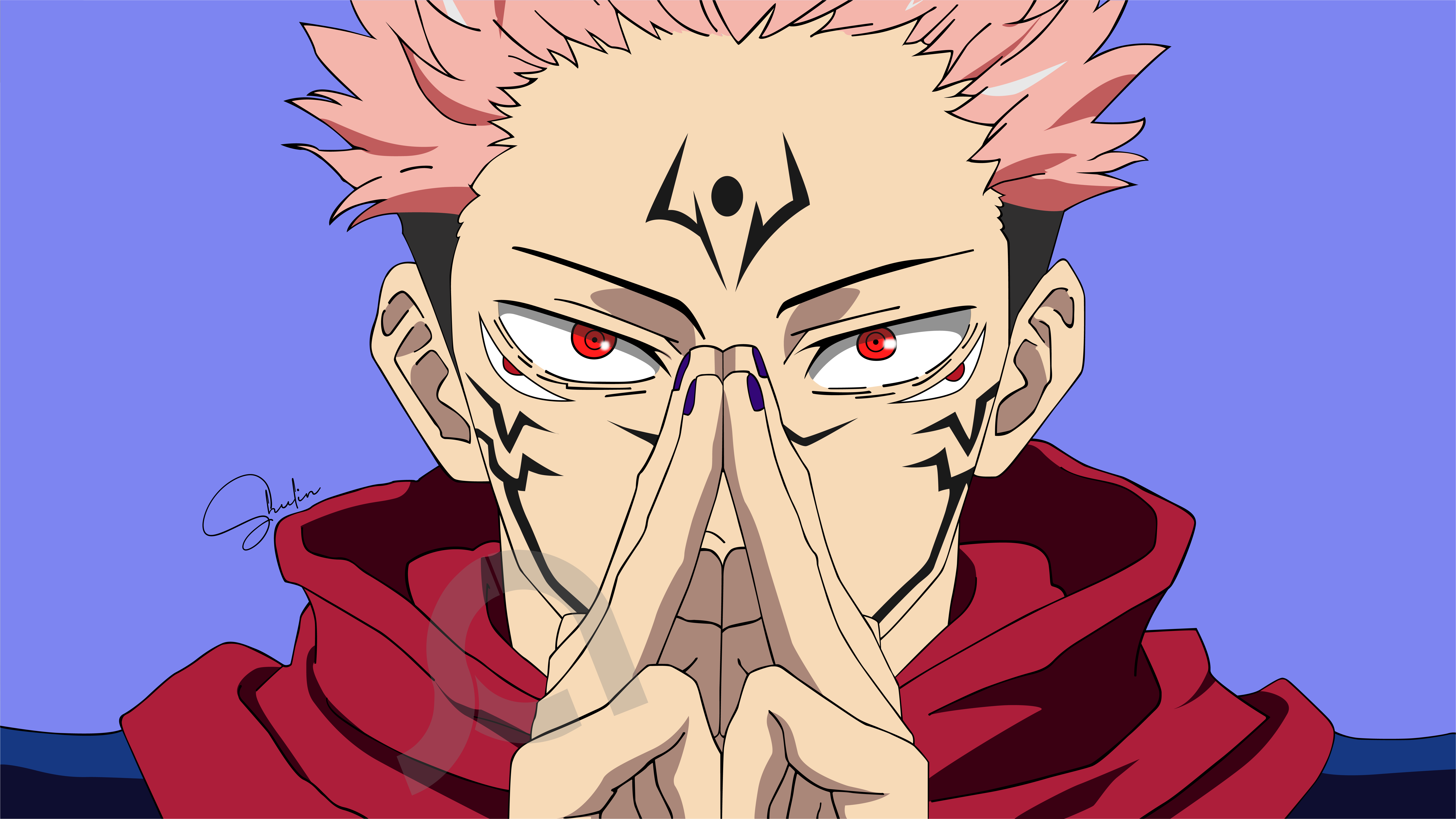 Sukuna Ryn Ryomen Sukuna by ShulinArt on DeviantArt