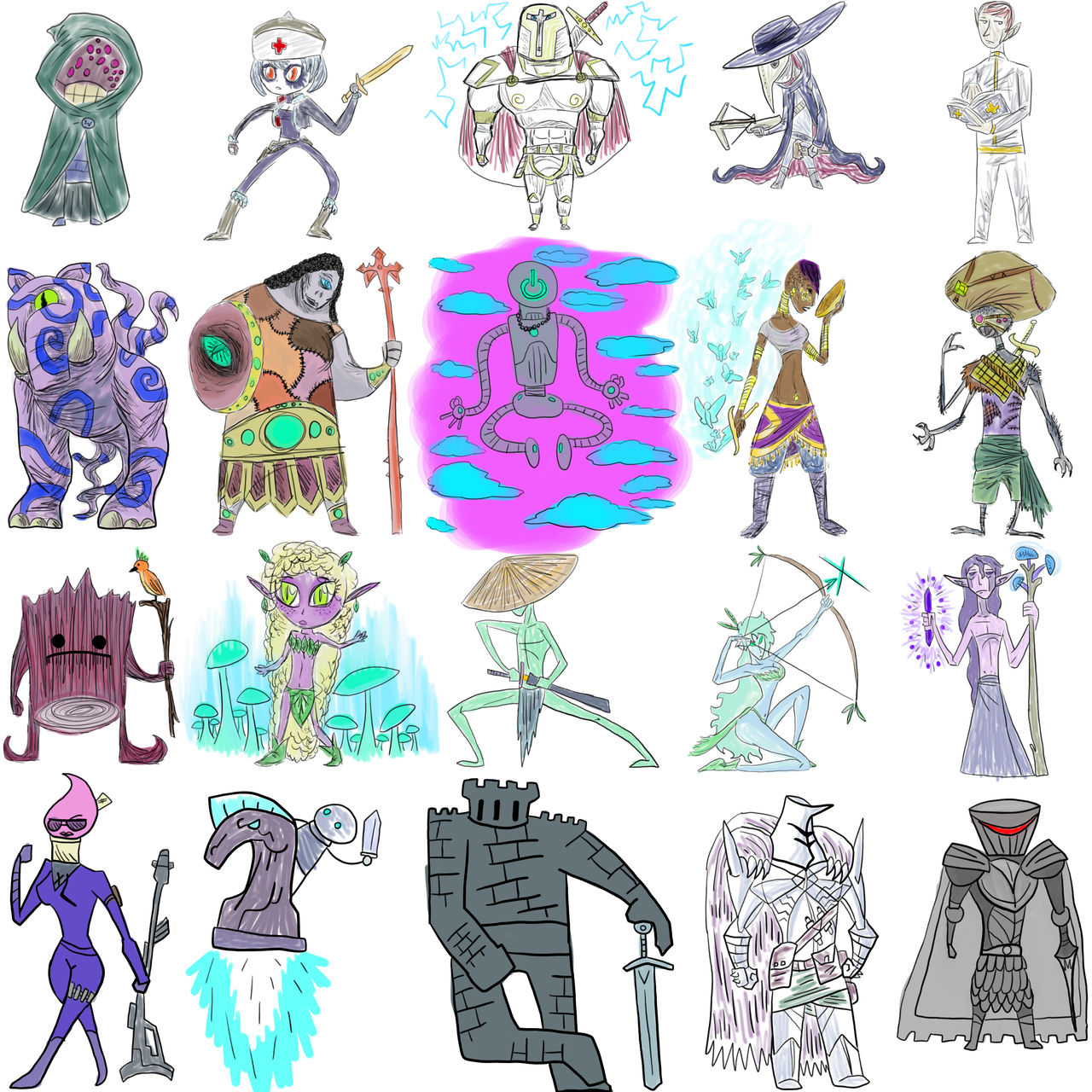 Moar Lineage Moar X characters by UntitledHero700 on DeviantArt