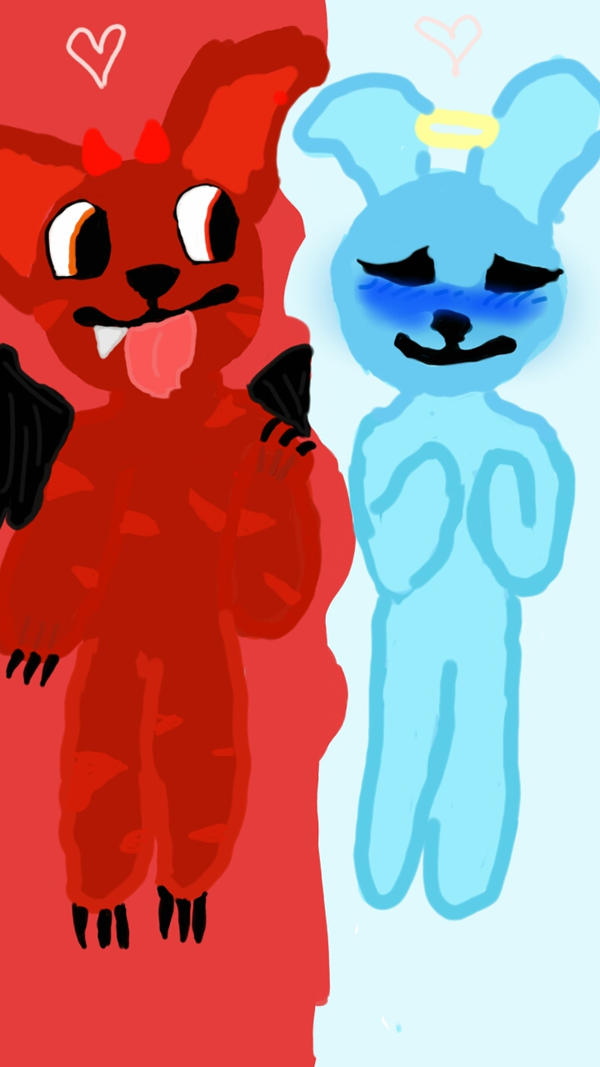 Fox X Rabbit fox x bunny by savnav310 on DeviantArt