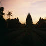 Prambanan silhouetto 2