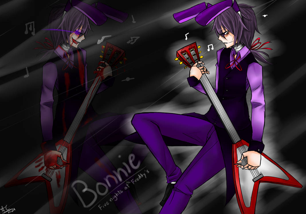 Bonnie the Rabbit - Five nights at Freddy's by AllenCRIST on DeviantArt