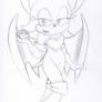 Rouge The Bat (Concept Art Sketch)