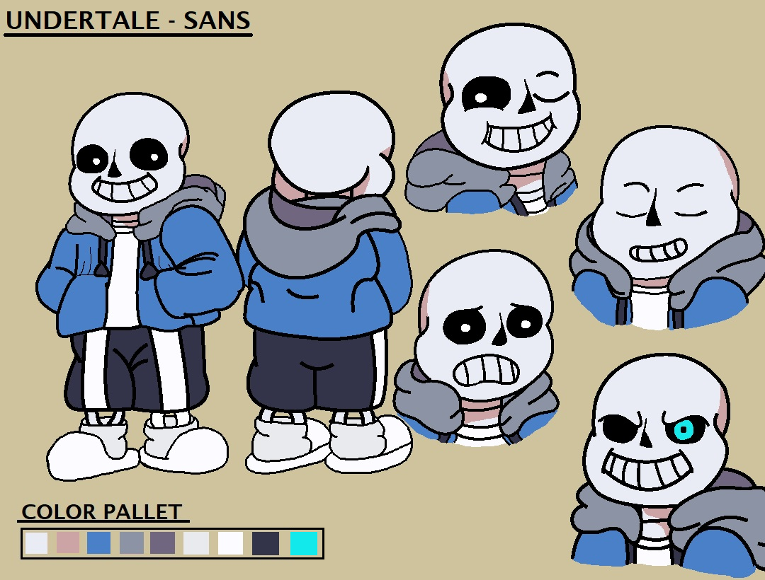 Promised Sans [Character Sheet] by Helination on DeviantArt