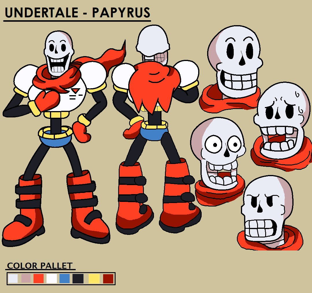 Undertale Papyrus Character Sheet By Ursinetimes On Deviantart Undertale Papyrus Character Sheet By Ursinetimes On Deviantart