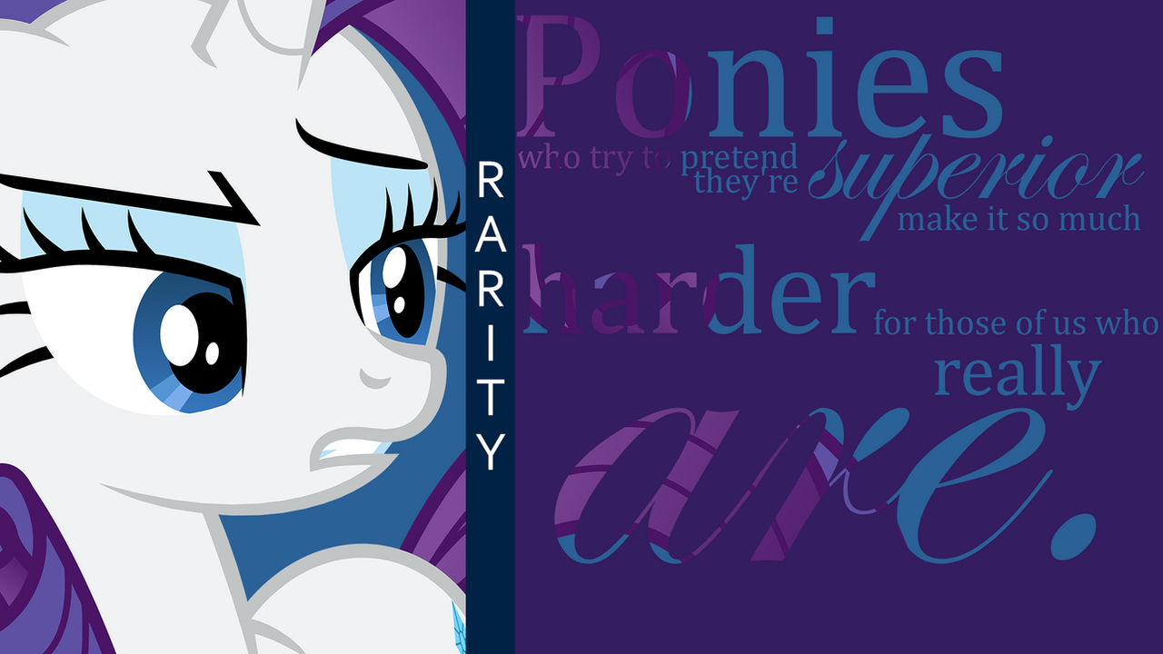 Rarity's Take on Imitators