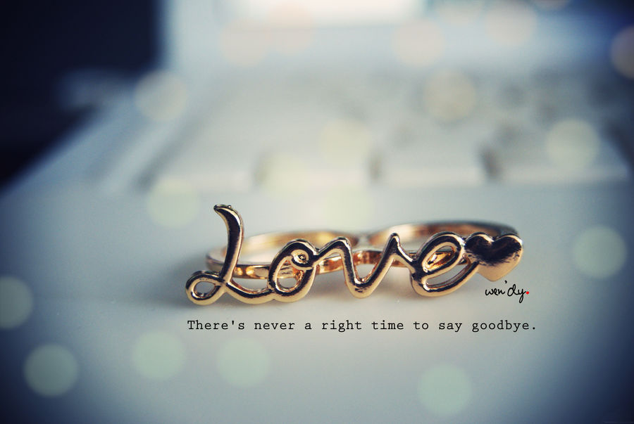 Say goodbye. by xsparkles