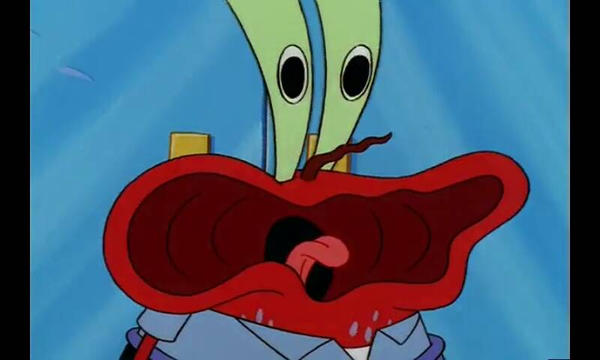 Mr Krabs Funny Face by ReggieRocket99 on DeviantArt