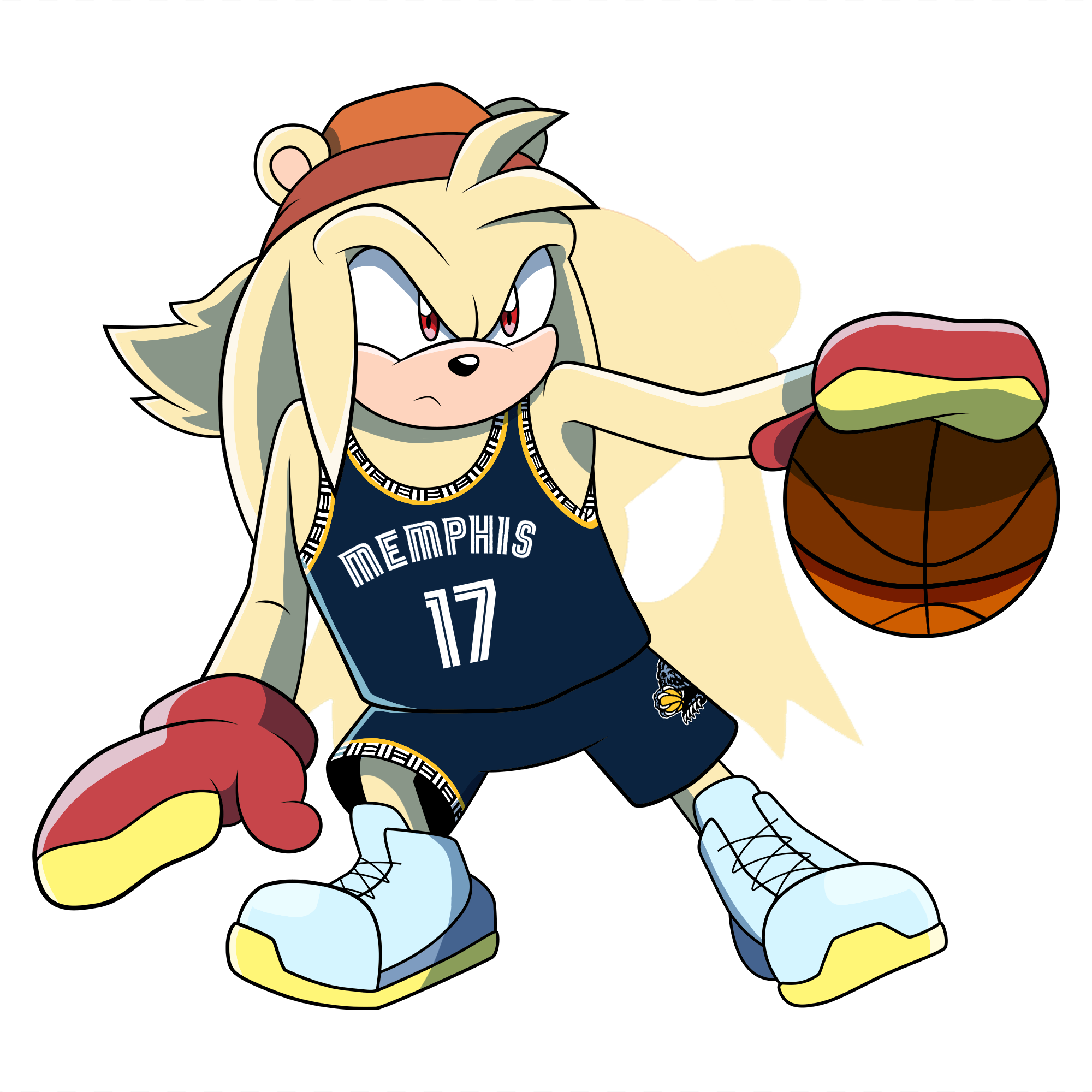 Sonic x NBA - Bark the Polar Bear by jcr3ative on DeviantArt