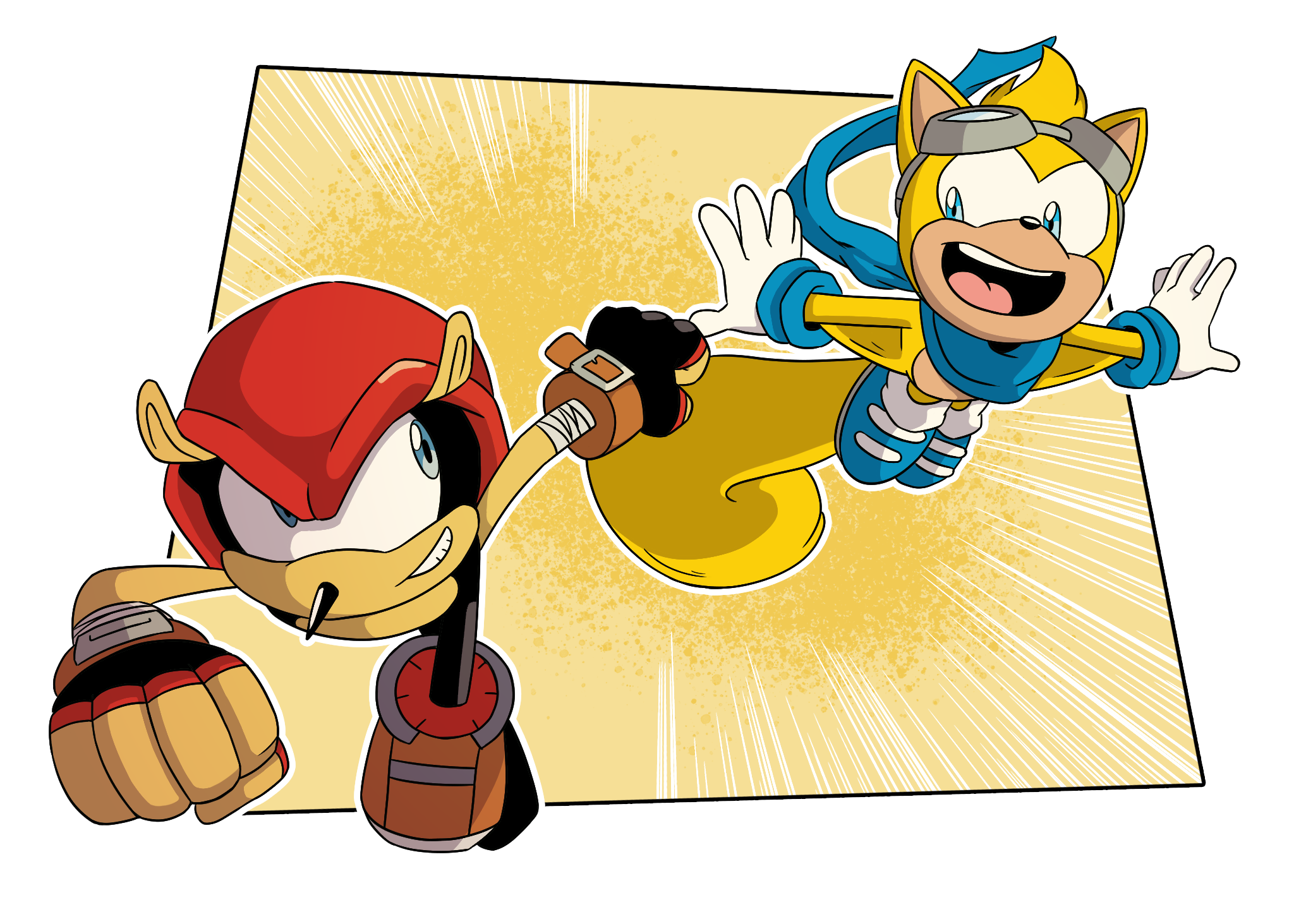 Ray Make Mighty and Ray by jcr3ative on DeviantArt