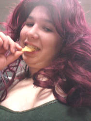 Poison Ivy is Hungry XD