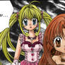 Luchia and Seira Manga Color