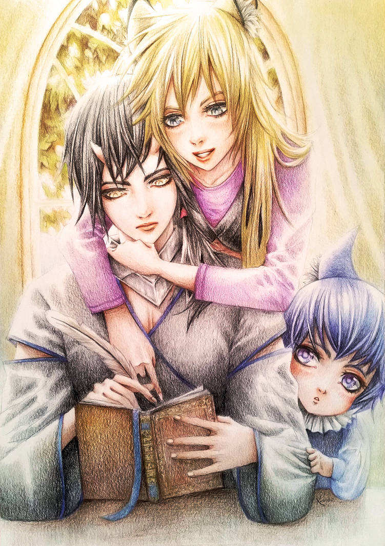 Secret Valentine for Vionfrei by anezumi