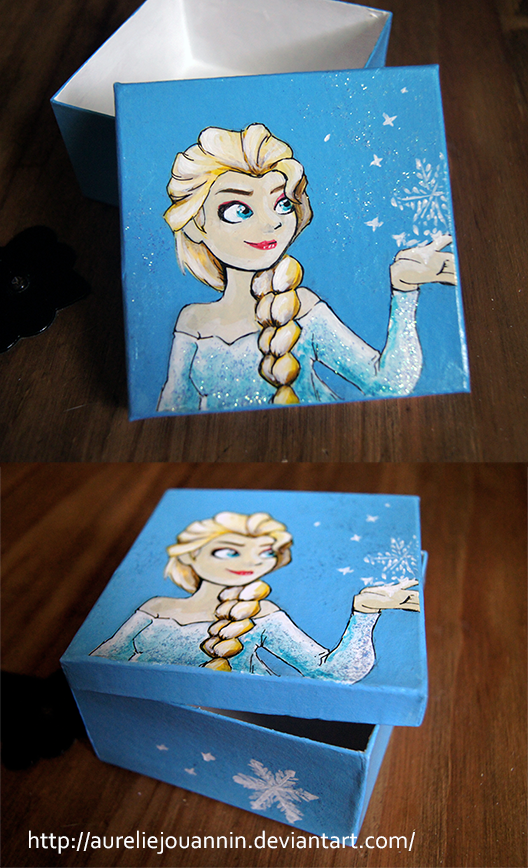 Box Pattern Elsa Boite Elsa / Elsa box by AurelieJouannin on DeviantArt
