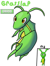 Fakemon redesigns - #001: Grasslap