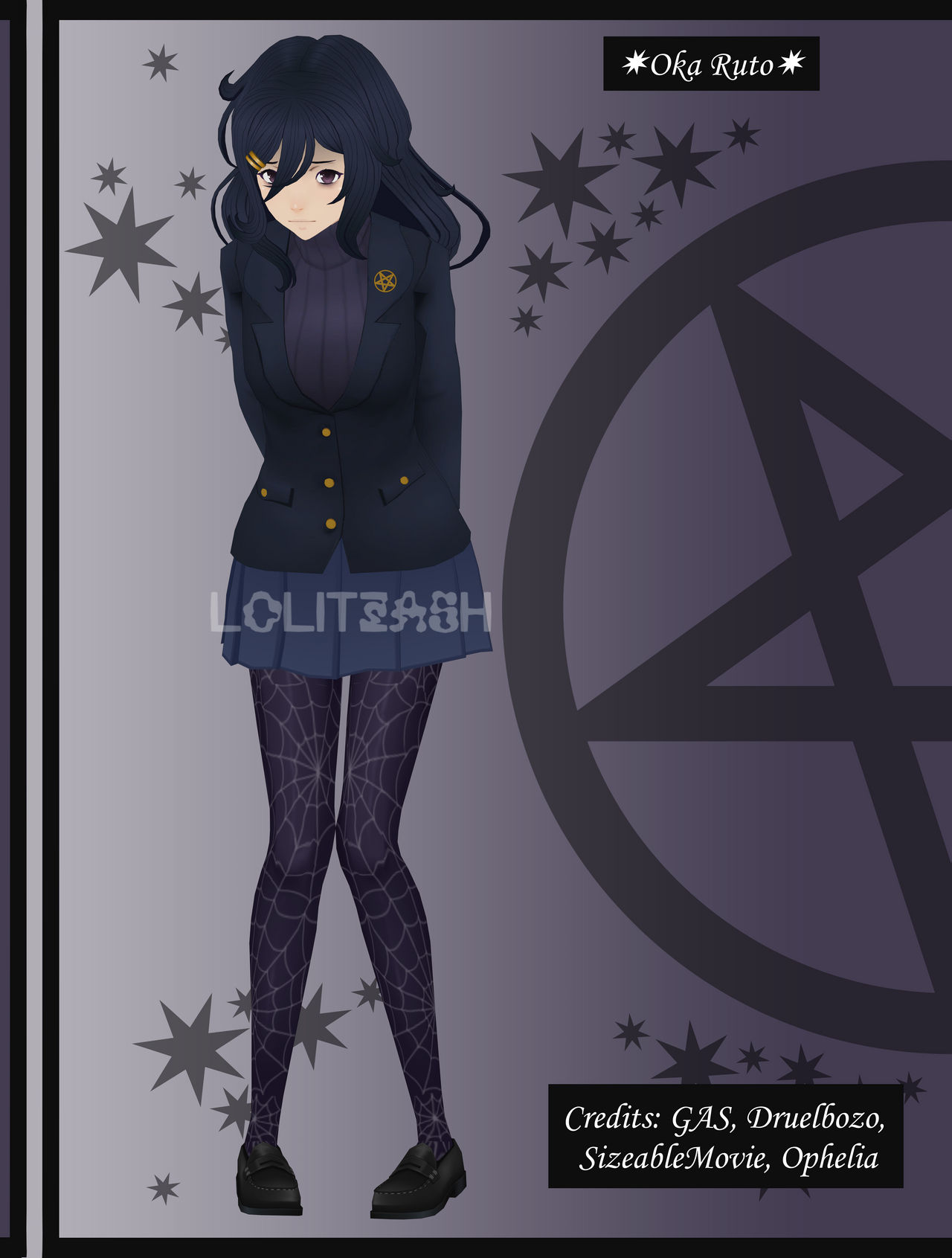 Oka Ruto by LolitzAsh on DeviantArt Oka Ruto by LolitzAsh on DeviantArt