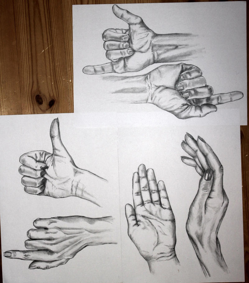 Hand practice by Adniv on DeviantArt
