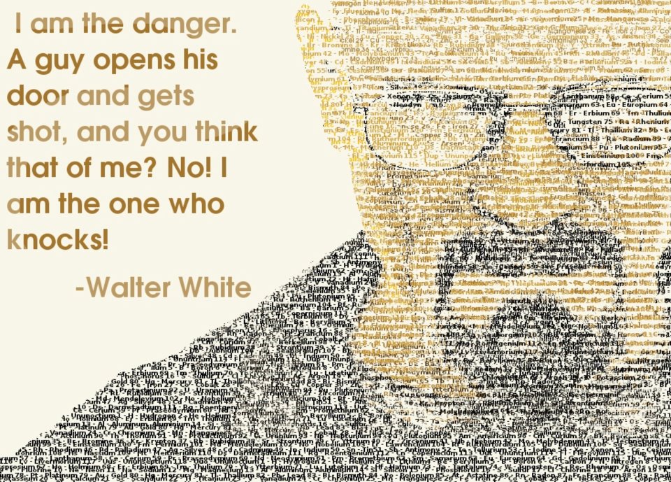 Walter White Typography