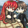 Chibi Shana and Yuji