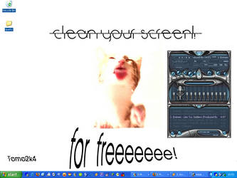 My Desktop....clean screen