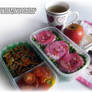 ::Three Little Piggies Bento::