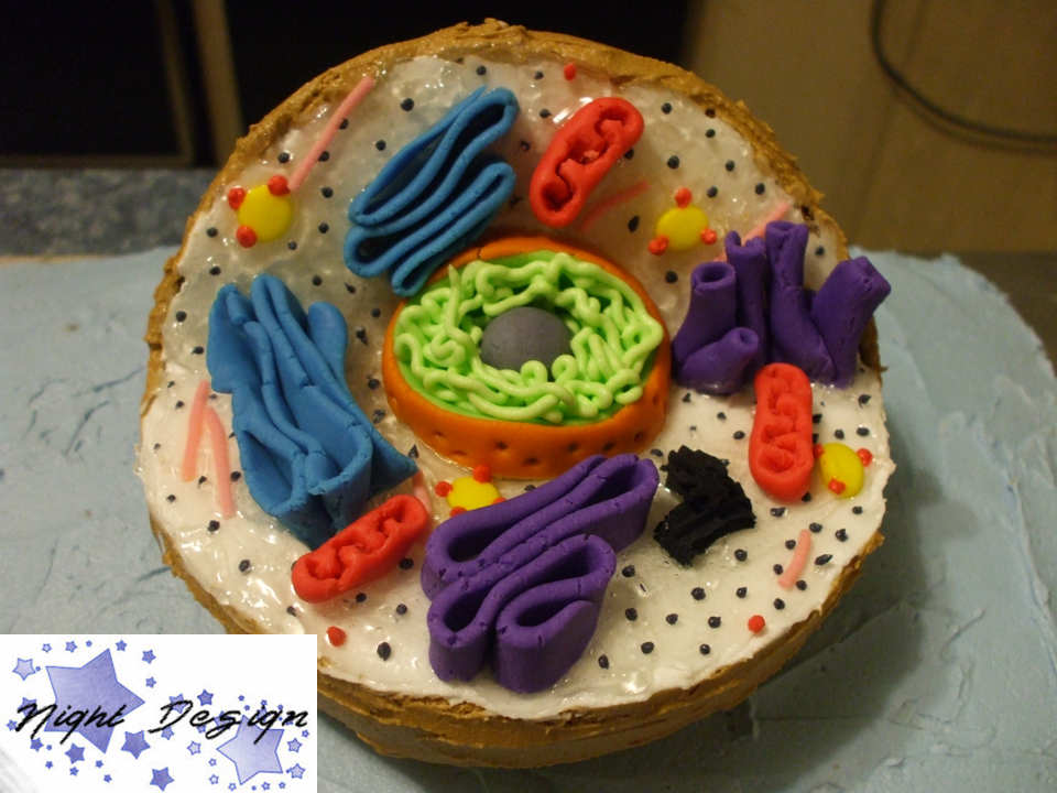 plant cell project cake ideas