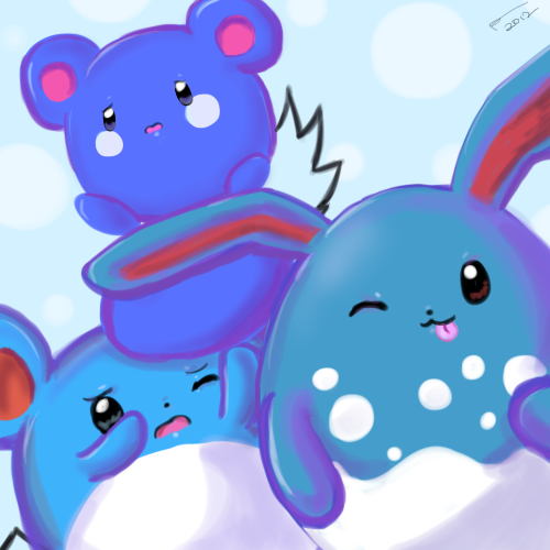 Azurill, Marill, Azumarill