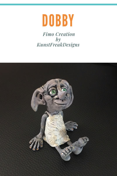 Dobby - Fimo Creation by KunstFreakDesigns on DeviantArt