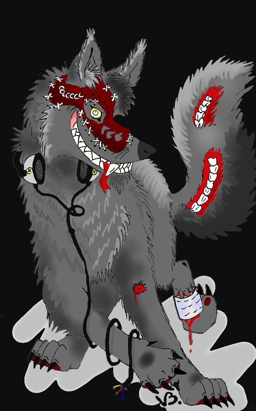 Punk wolf