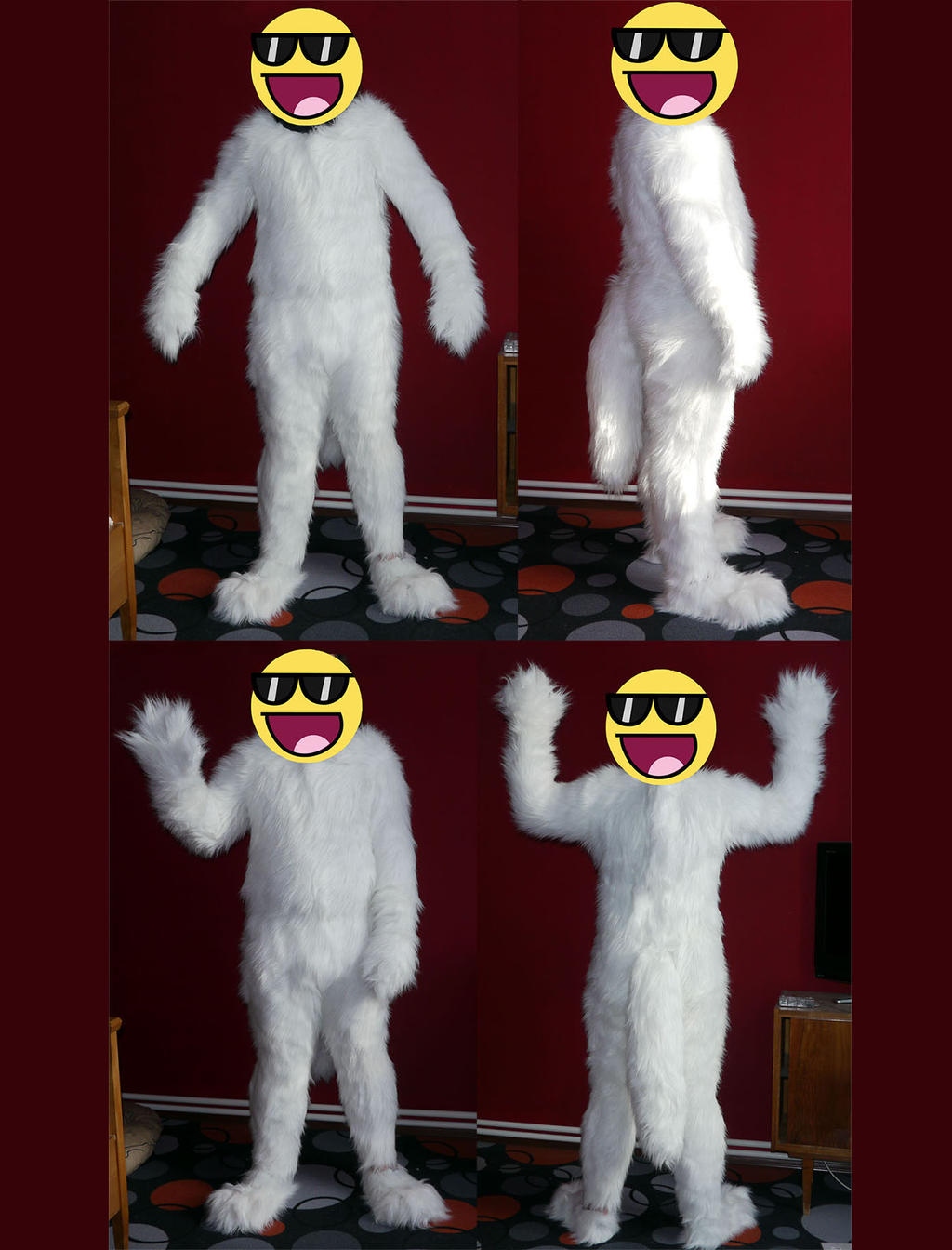 Unfinished fursuit bodysuit SOLD