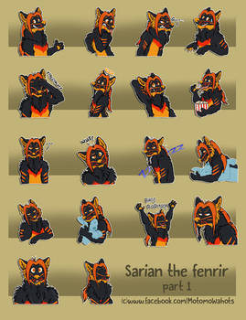 Sarian stickers