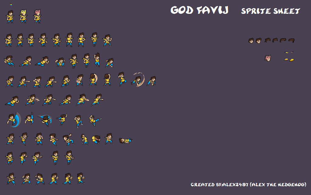 ULSW Dio Favij sprite sheet by alex2497 on DeviantArt