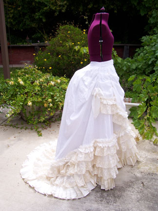 Tissot Inspired Bustle Skirt