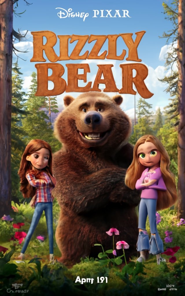 Cartoon Rizzla Disney Pixar's Rizzly Bear by Lolo2184 on DeviantArt