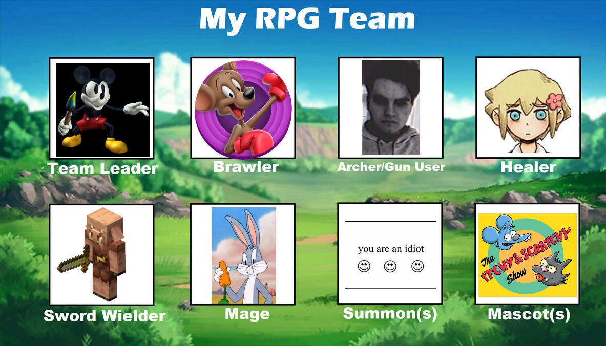 My RPG Team by Lolo2184 on DeviantArt
