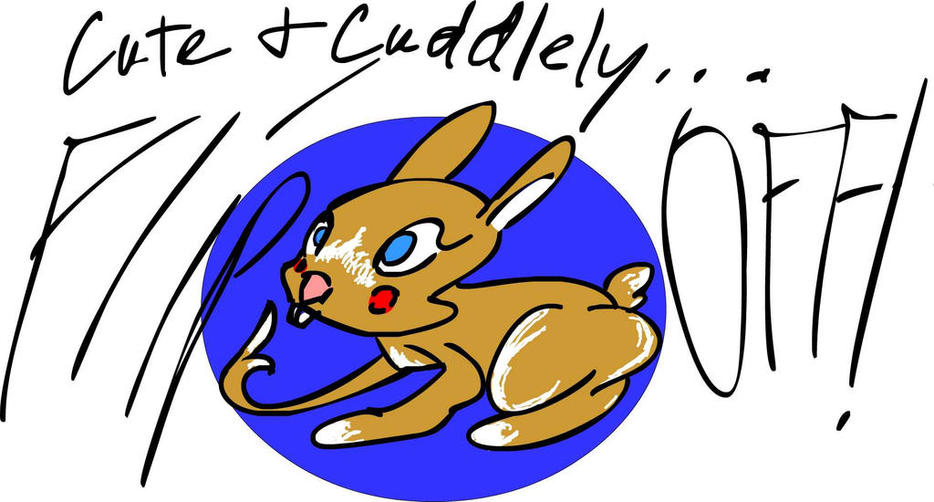 Back Flipping Rabbit Flipping off rabbit by Bizarredaydreamer on DeviantArt