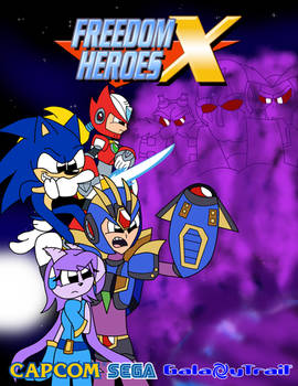 Freedom Heroes X - Title Page