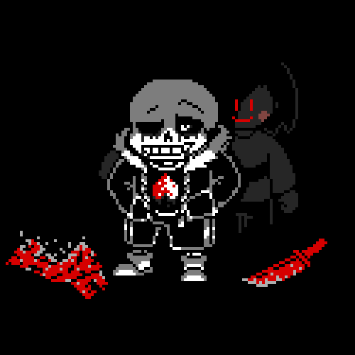 Human Killer! Sans by FlareRyder123 on DeviantArt