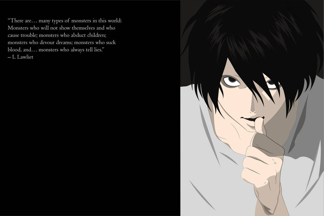 Deviantart La Note L - Death Note by joker91123 on DeviantArt