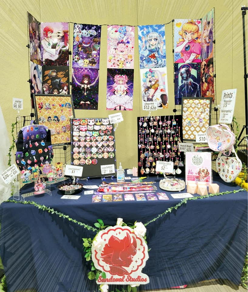 Katsucon 2025 Artist Alley by YoukaiYoko on DeviantArt