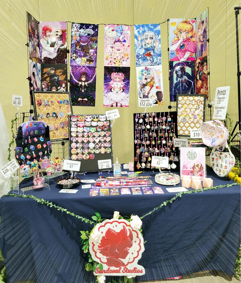 Katsucon 2022 Artist Alley by YoukaiYoko on DeviantArt