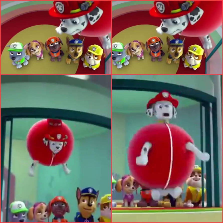 Paw Patrol Inflation as requested by Gokaisliver by DarthRevan6523 on